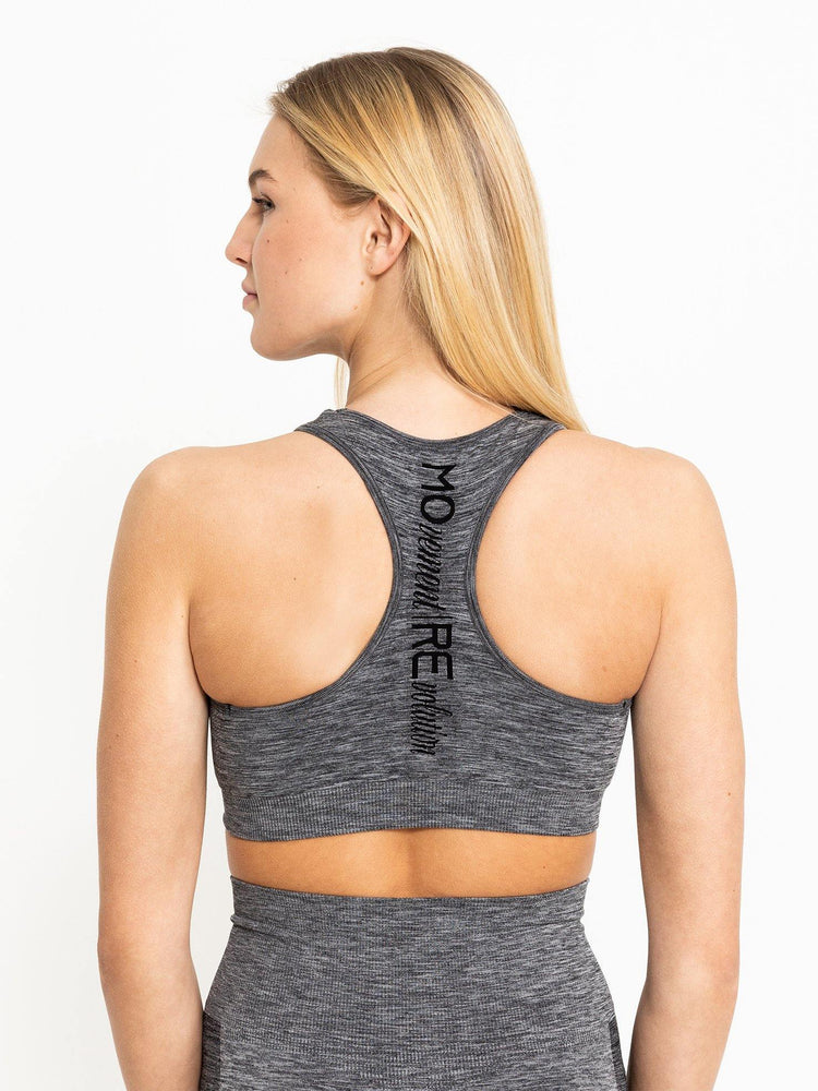 Alana Seamless Bra - Black - Movement Revolution