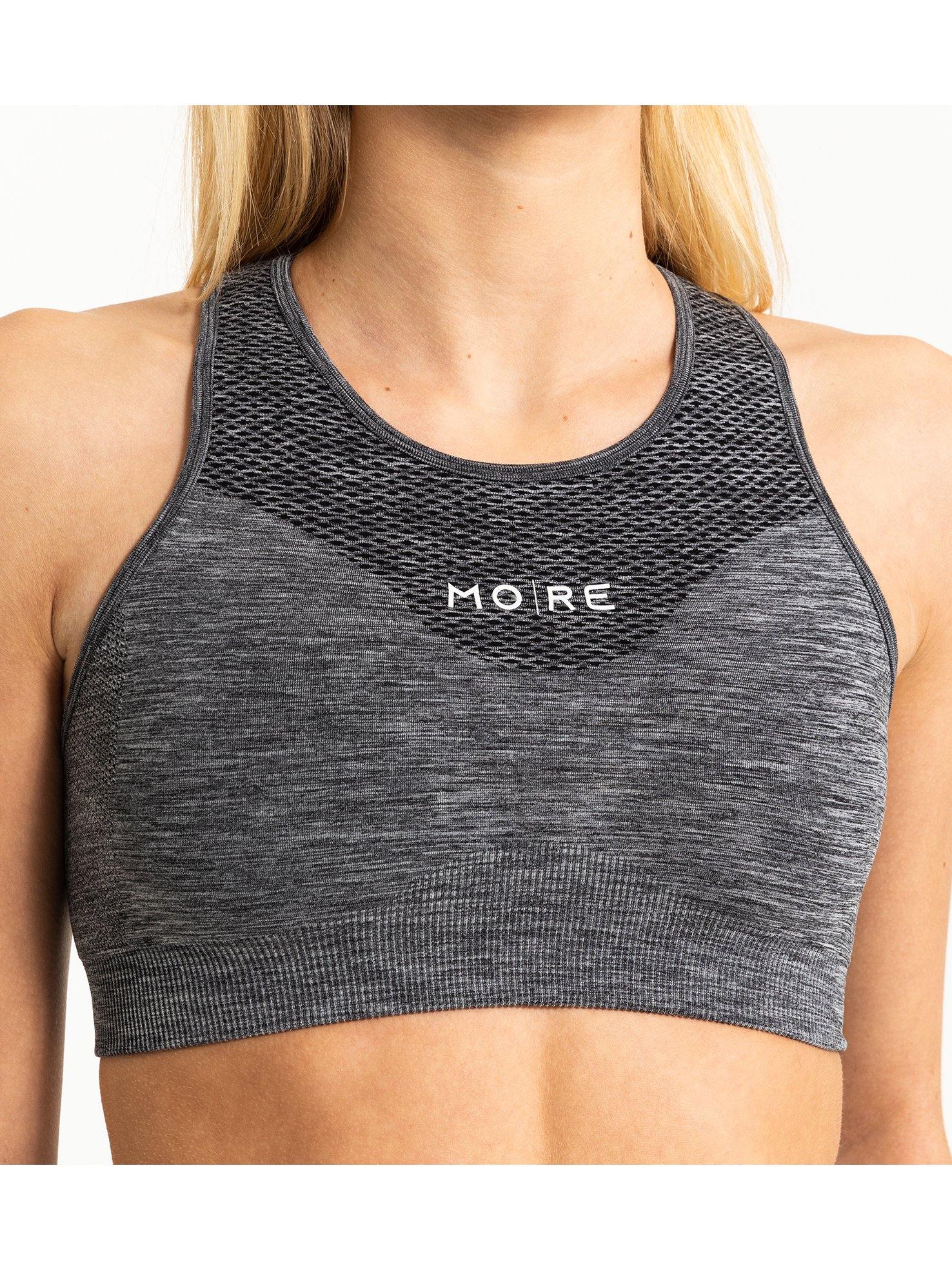 Alana Seamless Bra - Black - Movement Revolution