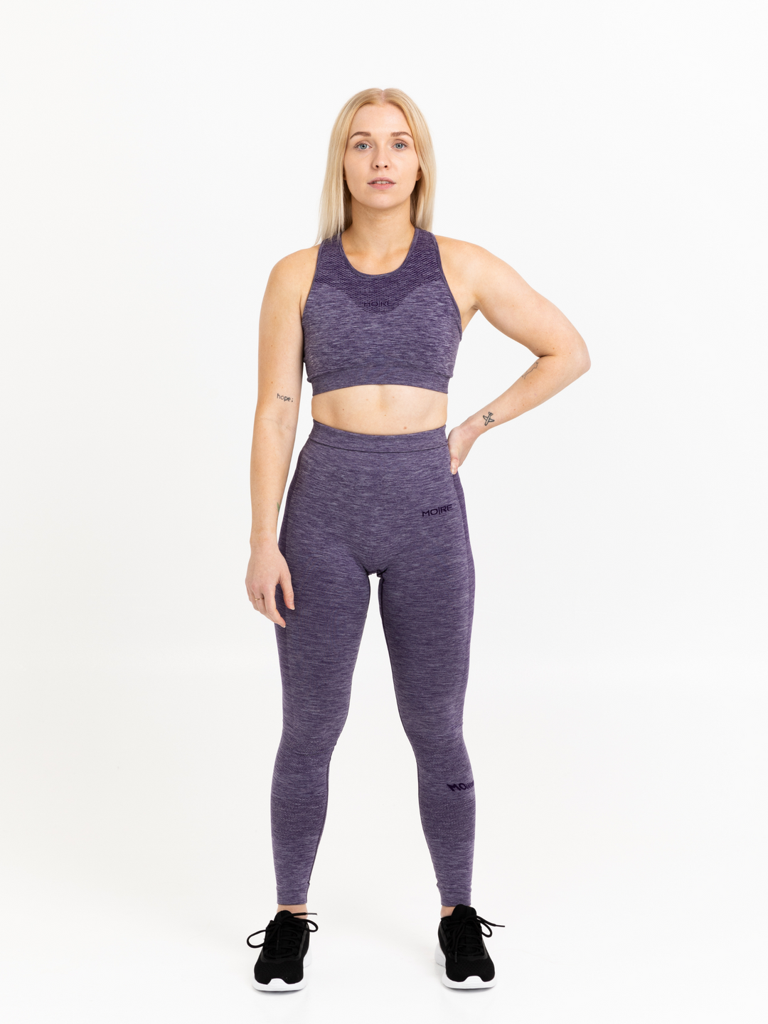 Alana Seamless Tights - Purple