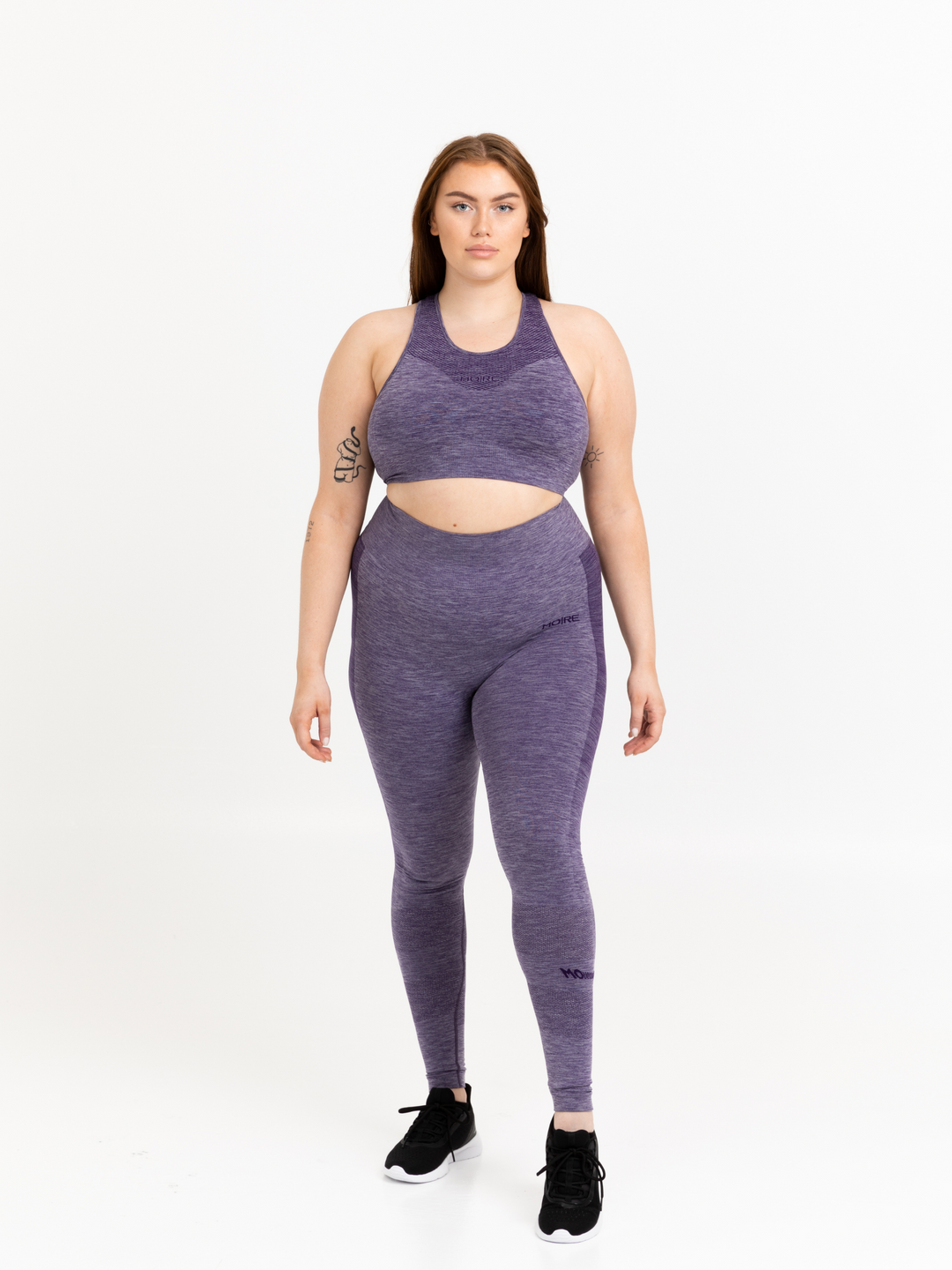 Alana Seamless Tights - Purple